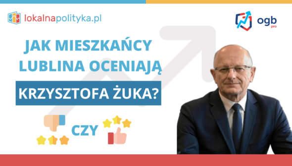 Ocena prezydenta Lublina Krzysztofa Żuka - 11.2023