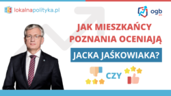 Ocena prezydenta Poznania Jacka Jaśkowiaka – 11.2023