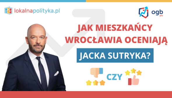 Ocena prezydenta Wrocławia Jacka Sutryka - 11.2023