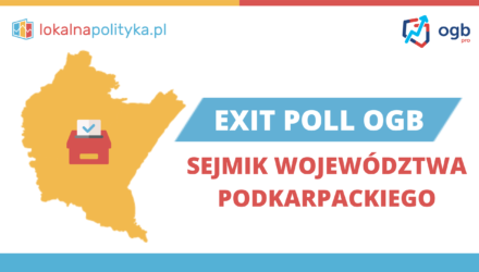 Exit Poll OGB – Sejmik Województwa Podkarpackiego – 01.2024
